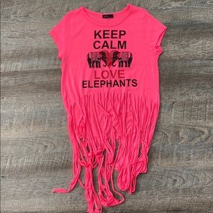 🔥Girls Kids Pink Beach Crop Top